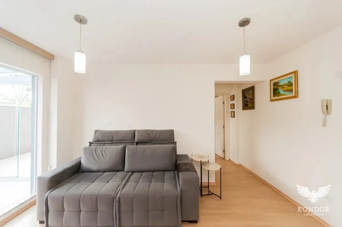 One-bedroom apartment with a washing machine in Curitiba — photo 17