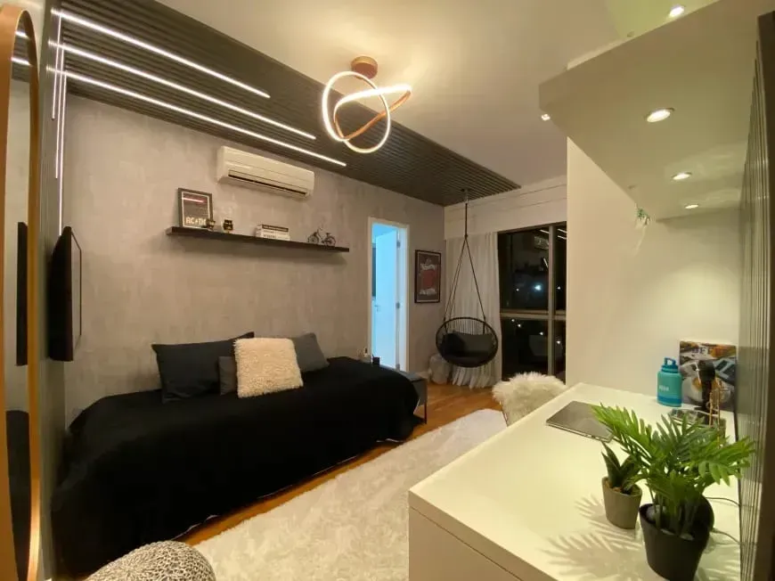 Furnished apartment with 4 bedrooms and an open kitchen — photo 13