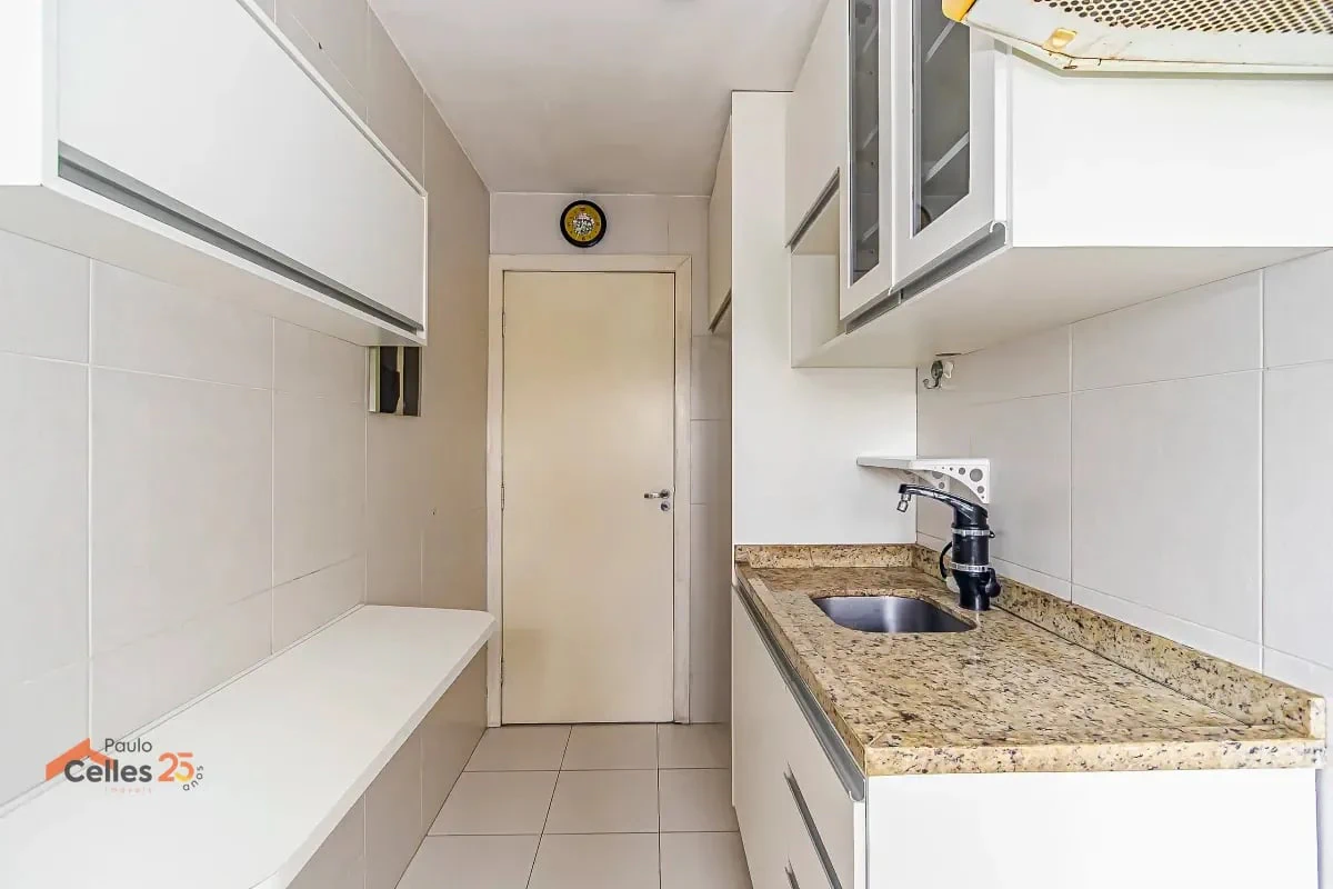 Apartamento de 3 quartos com cozinha a gás e 1 vaga