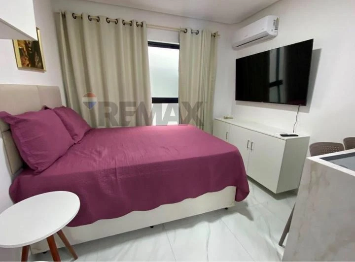 Apartamento amueblado de 28 m² con 1 dormitorio y plaza