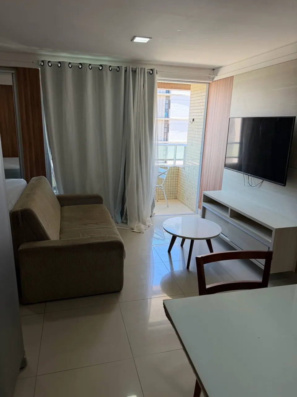 Apartamento mobiliado de 1 quarto em condomínio com piscina — photo 4