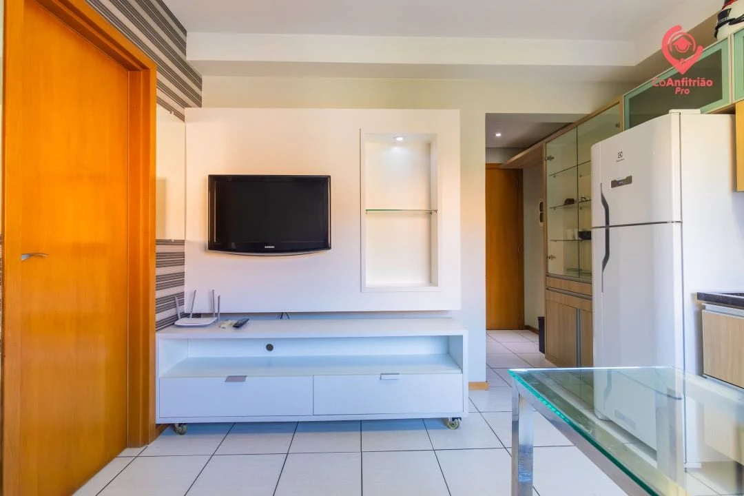 Apartamento mobiliado de 1 quarto em condomínio com academia — photo 7