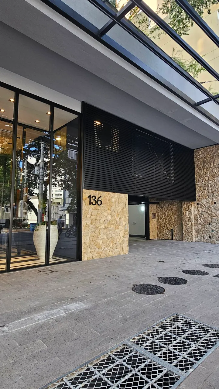 Estúdio mobiliado com varanda envidraçada e 34 m² — photo 14