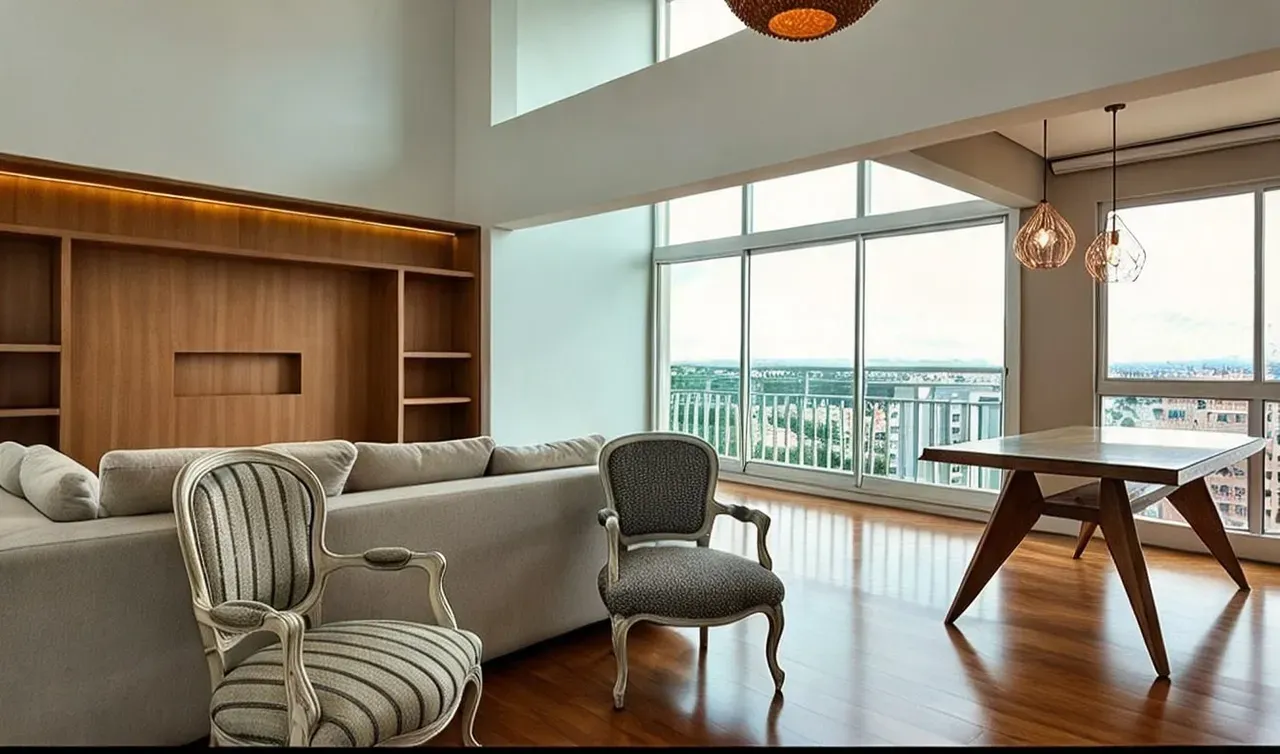 4-bedroom apartment with a park view in Curitiba