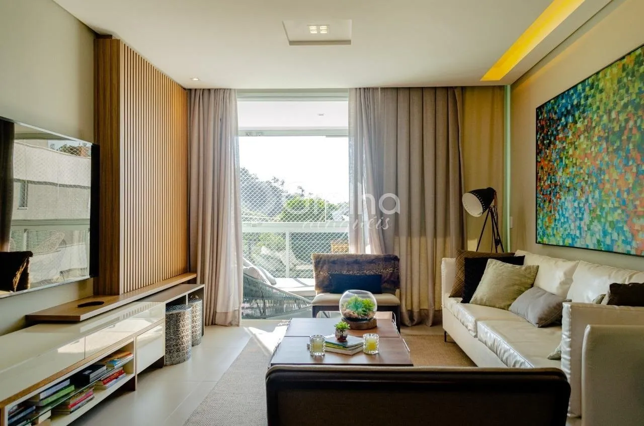 Apartamento sem mobília de 201 m² com 2 vagas e suíte