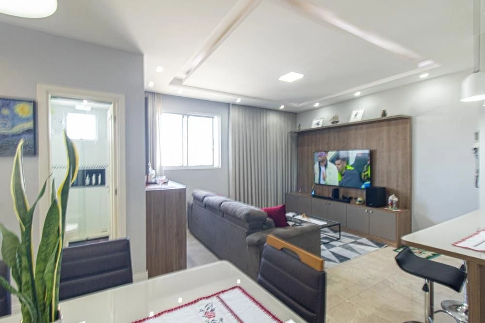 Furnished 2-bedroom apartment with an open-plan kitchen — photo 18