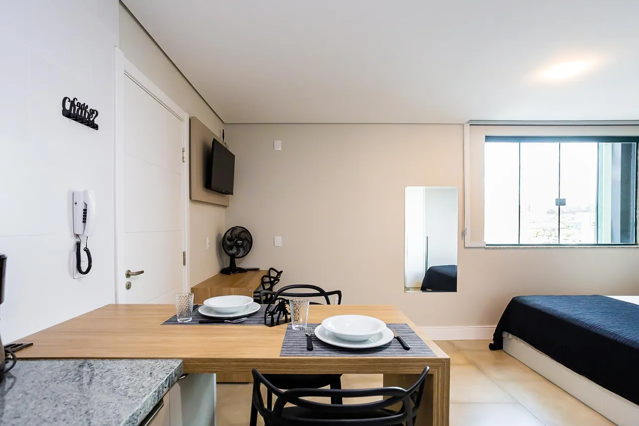 Furnished studio 22 m² with an en-suite bathroom — photo 10