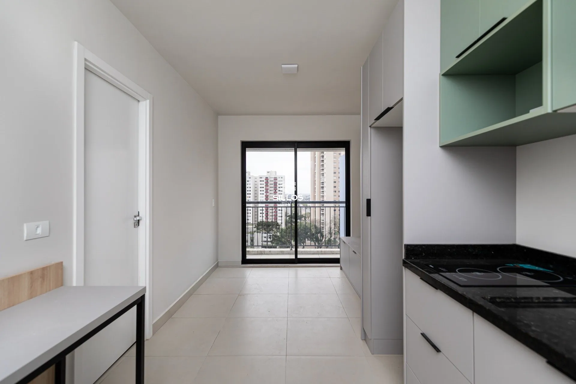 1 quarto e espaço de home office: apartamento de 59 m²