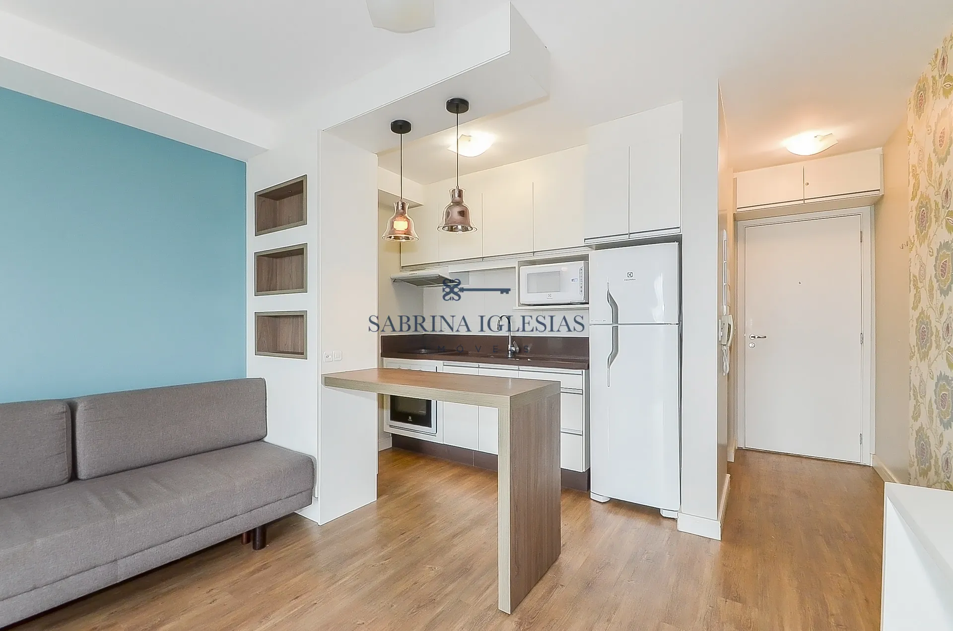Furnished studio in a building with a sauna — photo 2