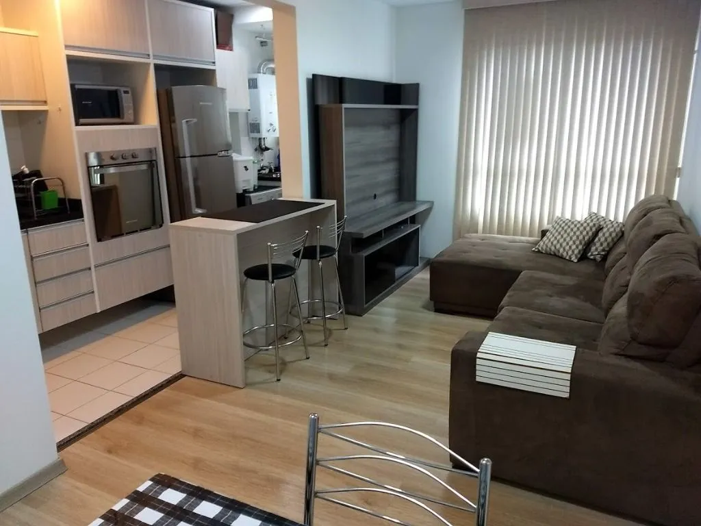 Apartment on the 1st floor with a grill on the balcony