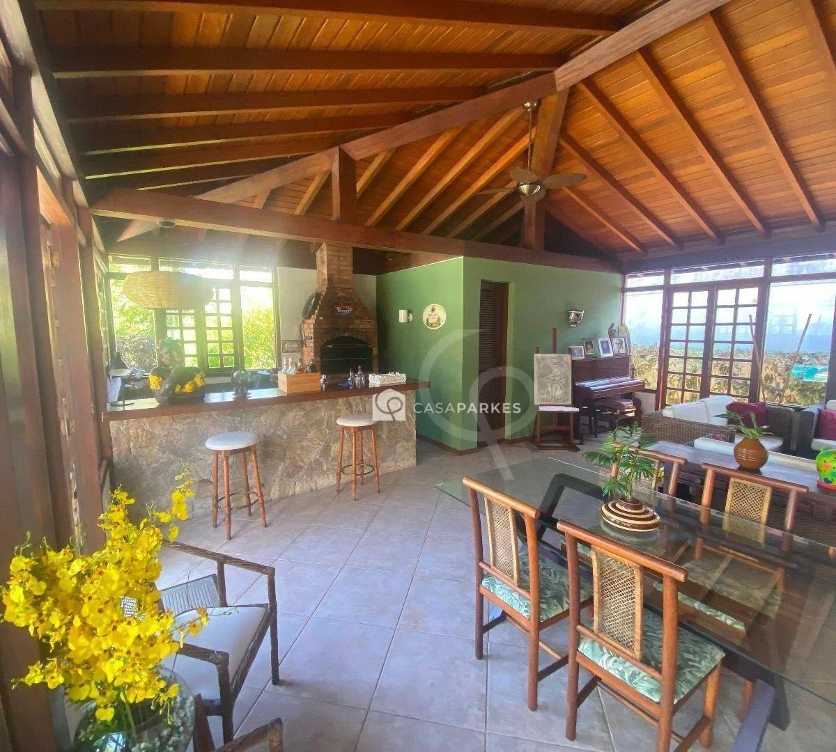 Casa com 5 quartos e 5 banheiros, 570 m², cozinha a gás — photo 12