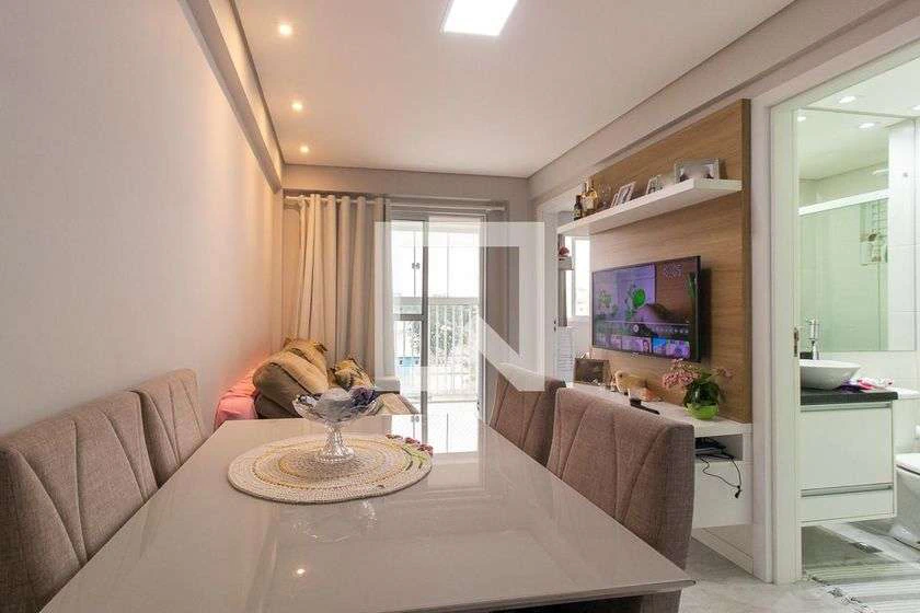 Apartamento mobiliado 1 quarto com cozinha integrada 50 m²