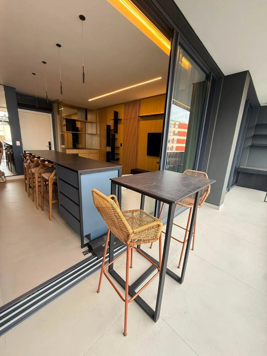 Furnished apartment, 53 m², with floor-to-ceiling windows — photo 31