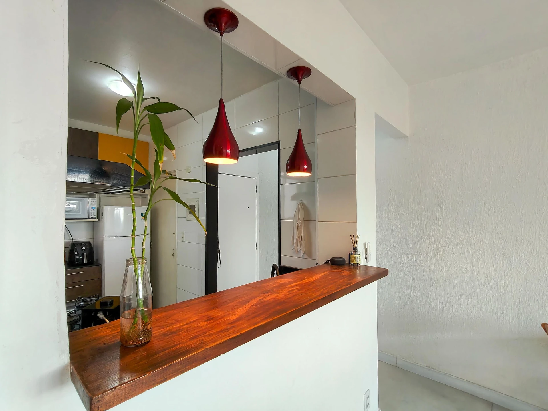 Apartamento mobiliado com cozinha americana e fogão a gás — photo 9