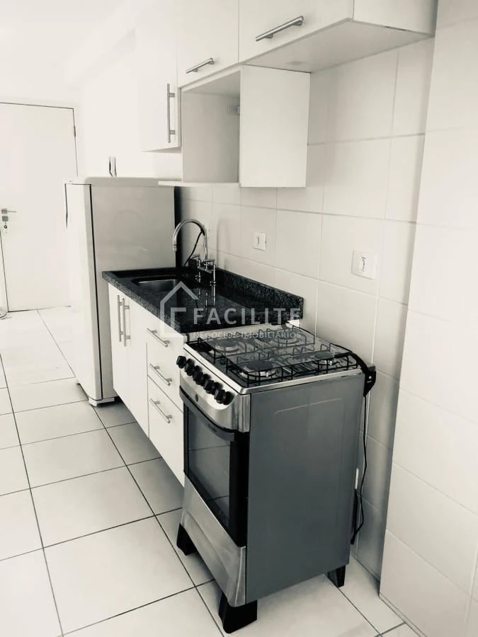 One-bedroom apartment with a washing machine in Curitiba — photo 3