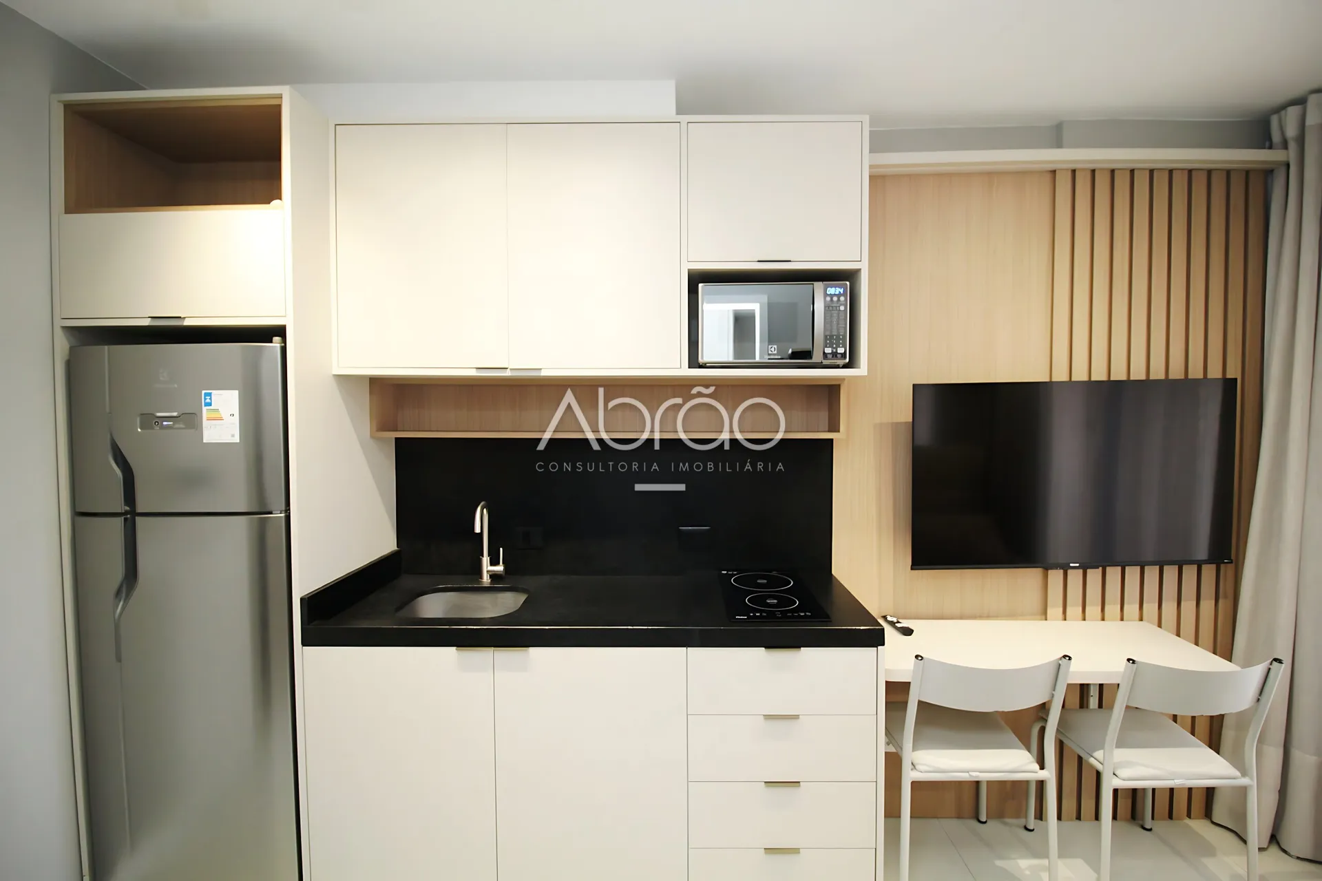 Apartamento mobiliado de 35 m² com sacada envidraçada — photo 21