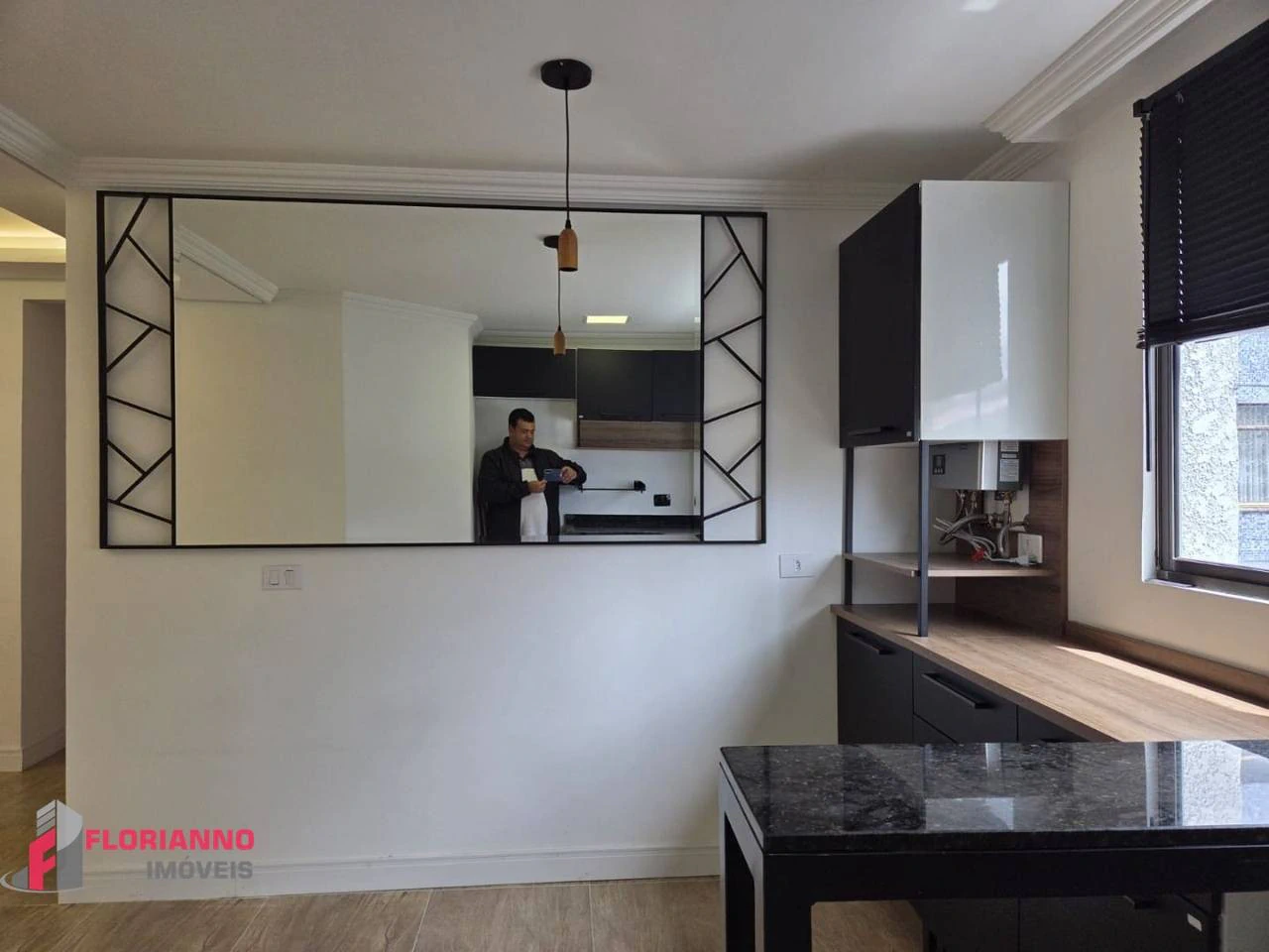 57 m² apartment with a dryer and a home office — photo 13