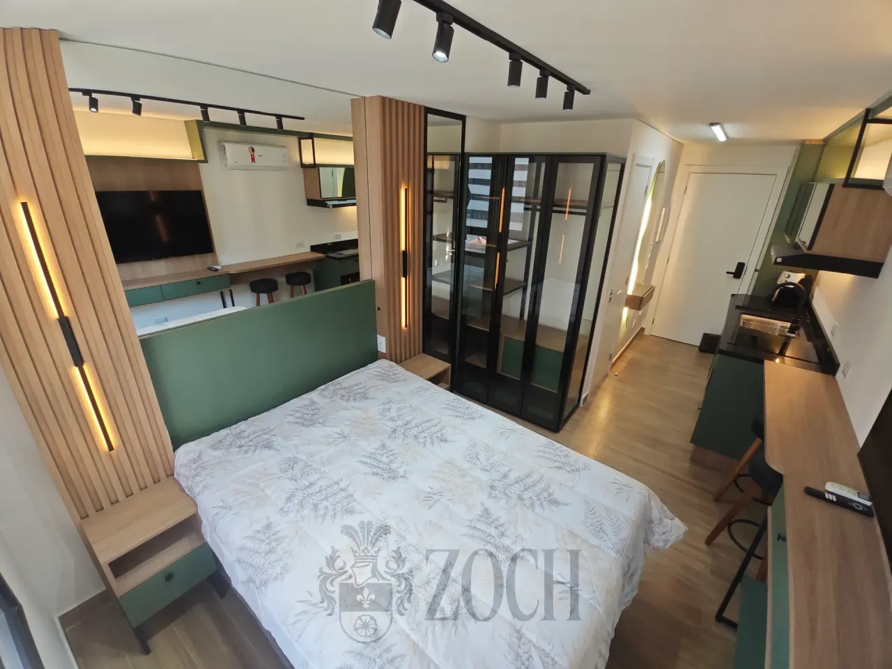 Furnished apartment with air conditioning and 1 bedroom — photo 7