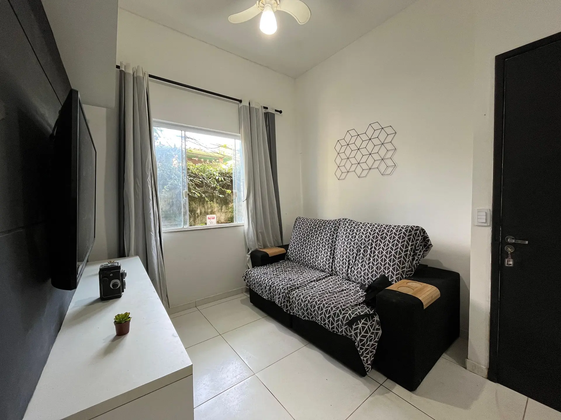 Washing machine in a 2-bedroom apartment, 46 m²