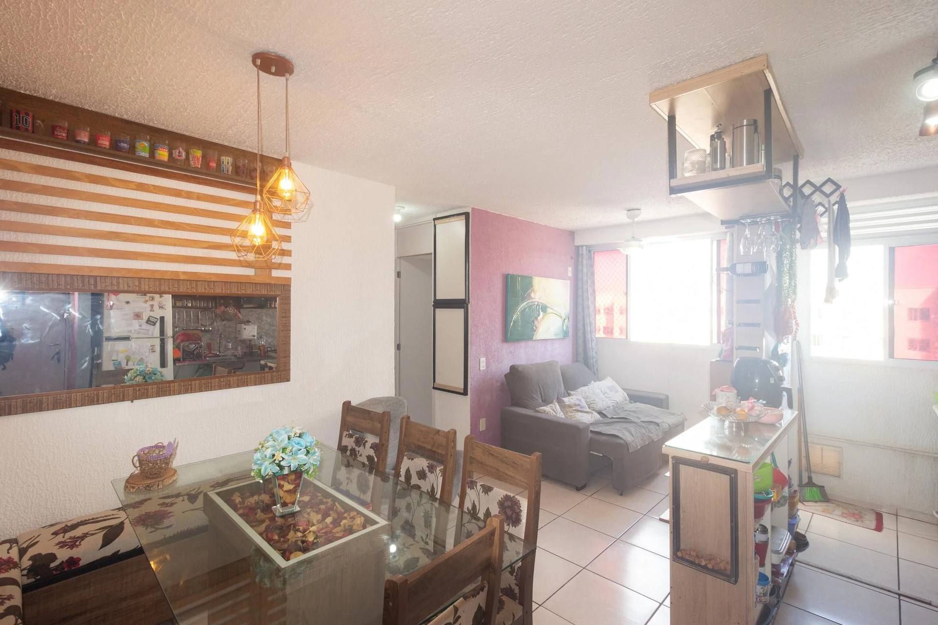 Furnished apartment, 42 m², with a washing machine