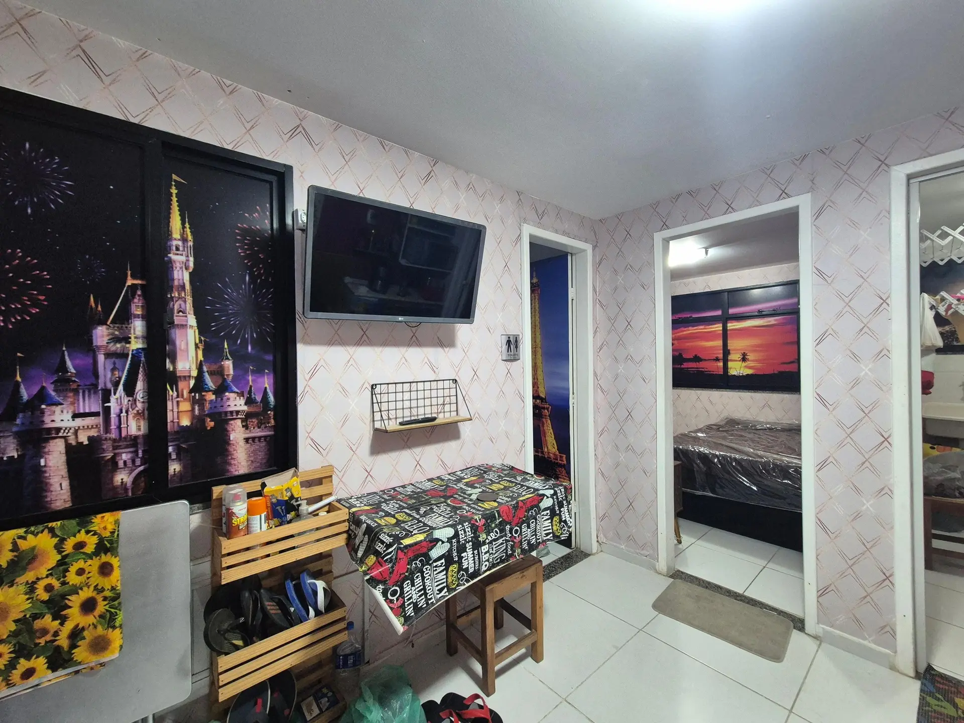 Washing machine in a one-bedroom apartment, 45 m² — photo 16