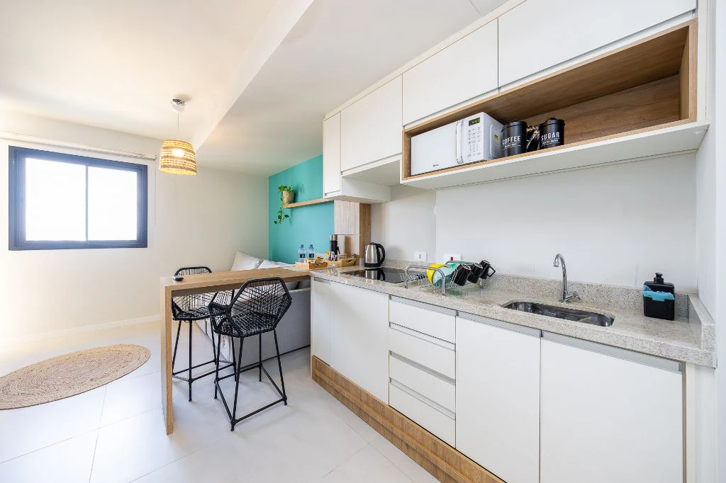 Duplex studio with 1 bedroom and 32 m² on the 8th floor — photo 3