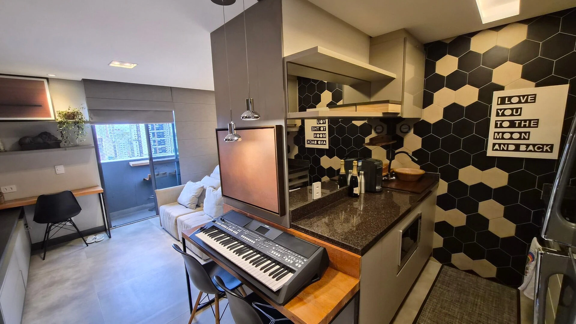 1 quarto e janelas do piso ao teto: apartamento de 35 m² — photo 11