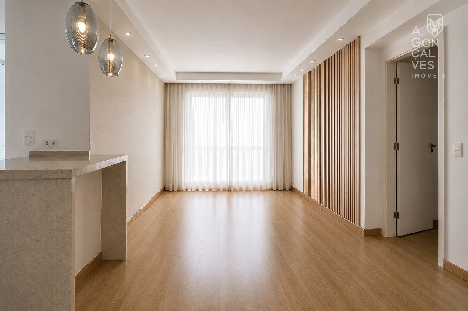 Apartamento 93 m² com 3 quartos e cozinha aberta a gás — photo 3