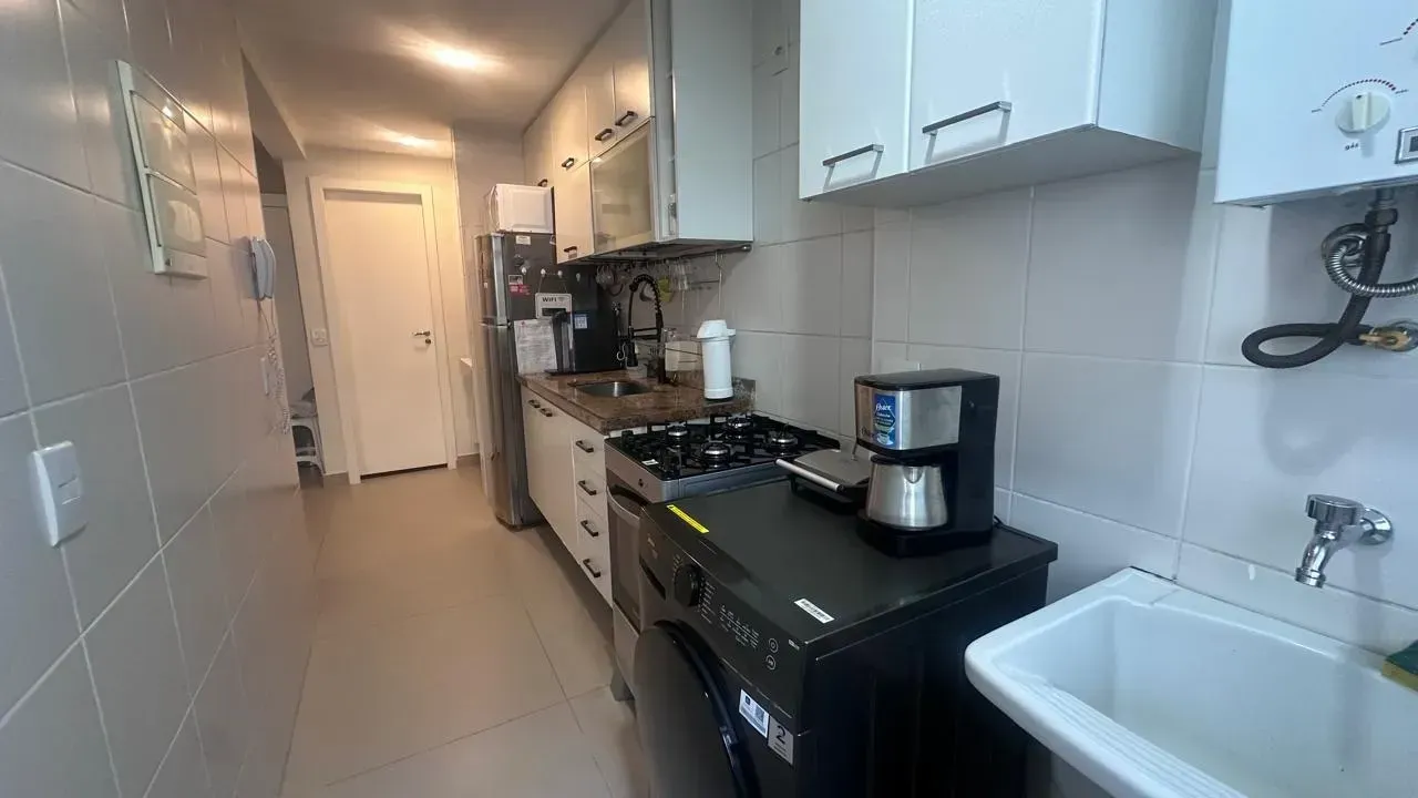Furnished 78 m² apartment with 2 bedrooms and balcony — photo 13