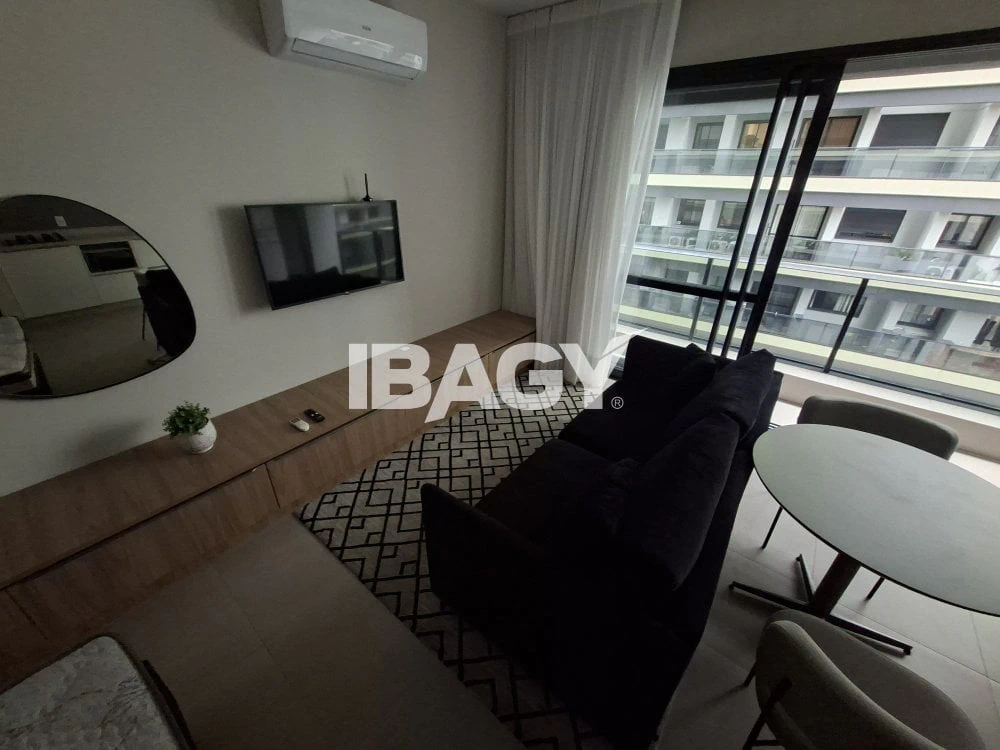 Furnished studio 44 m² with 1 bedroom and balcony