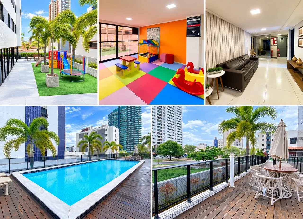62 m² apartment on the 15th floor with private garden