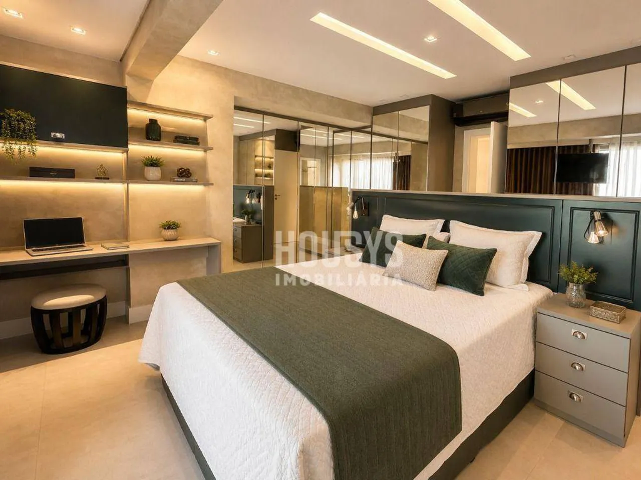 Furnished 4-bedroom apartment with 169 m² — photo 4