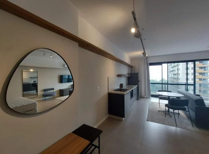 Apartamento de 1 quarto com cozinha integrada e 1 vaga — photo 6
