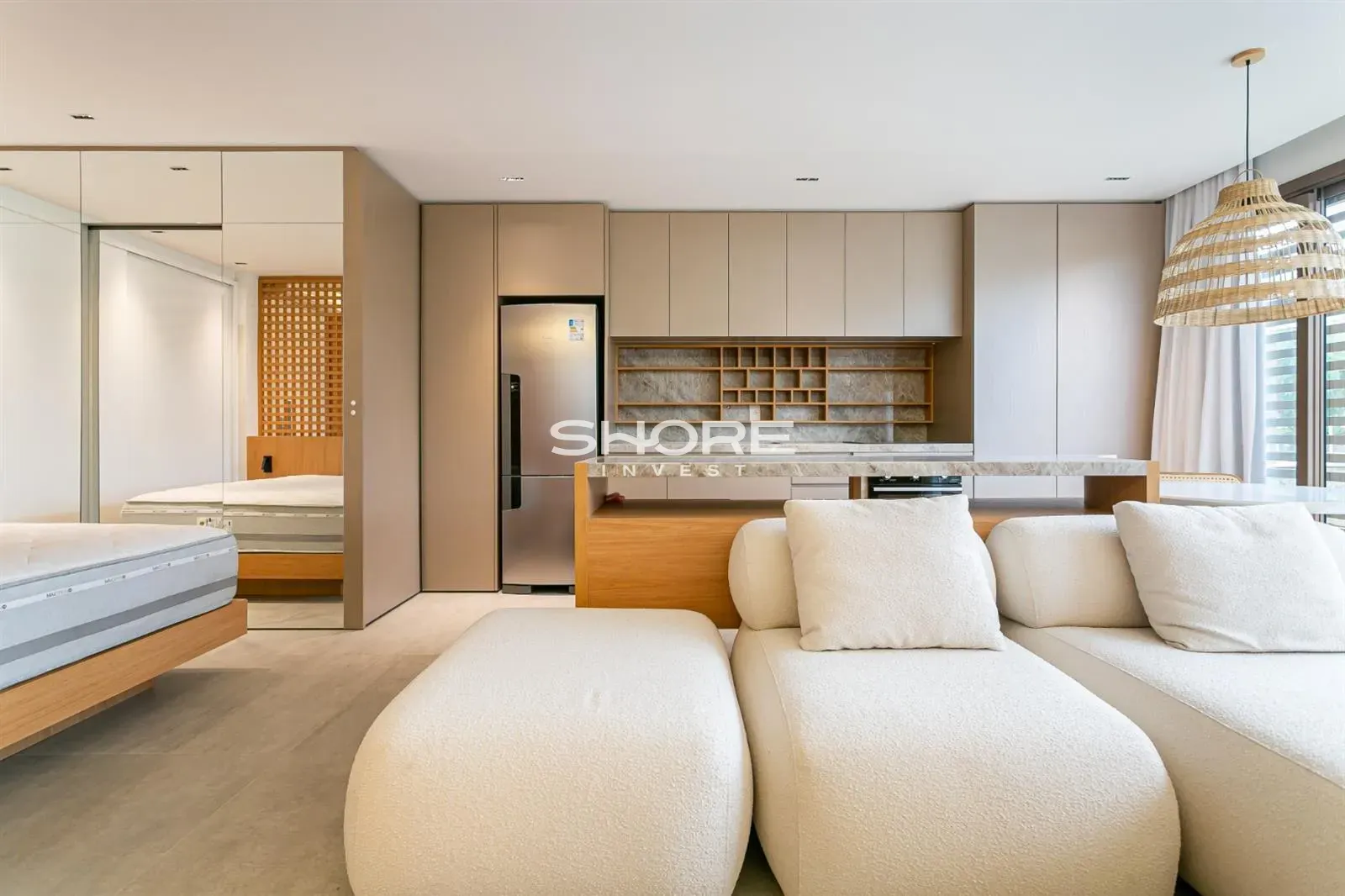 Estudio amueblado con jardín privado, 1 dormitorio y 117 m² — photo 5