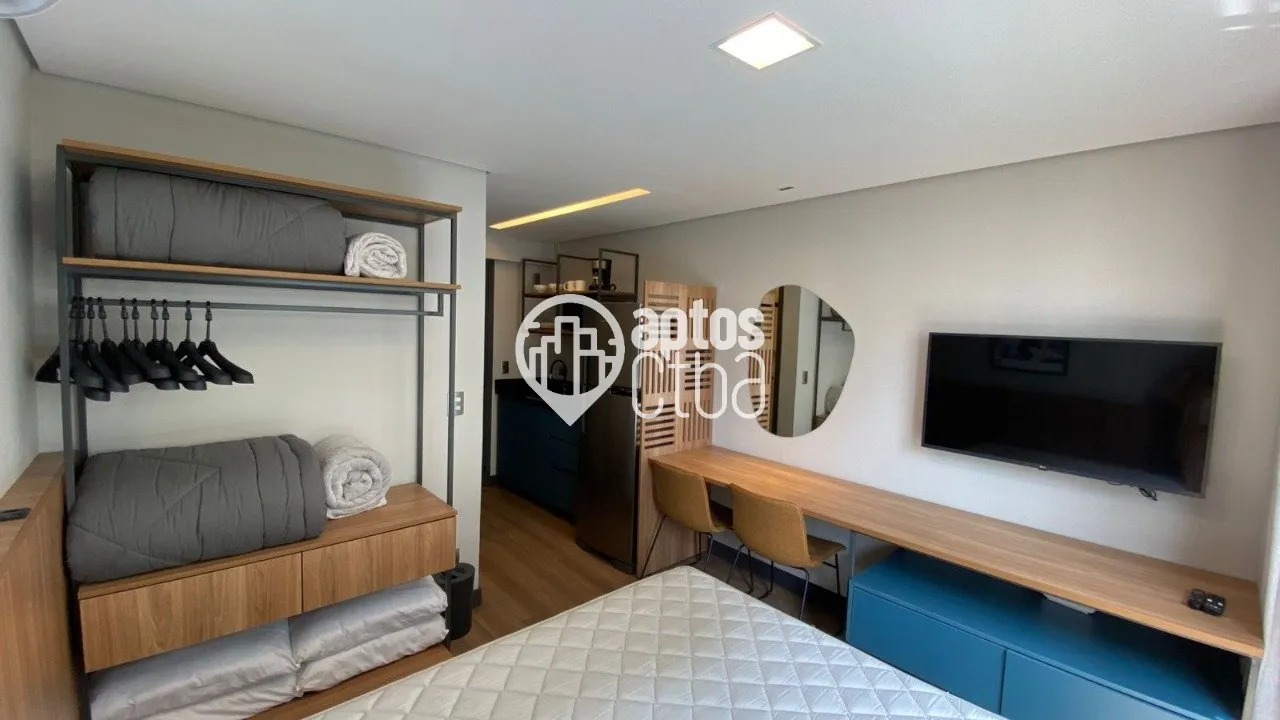 Apartamento mobiliado com varanda e 1 quarto — photo 15