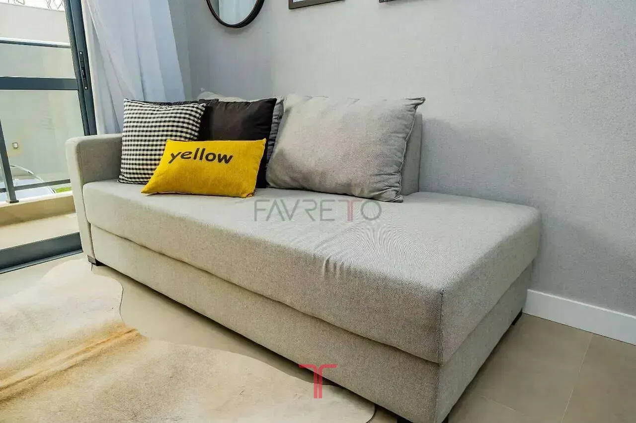 Furnished 1-bedroom apartment with 34 m² and balcony — photo 16