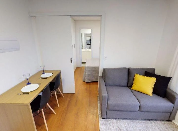 Apartamento mobiliado de 1 quarto com cozinha americana — photo 7