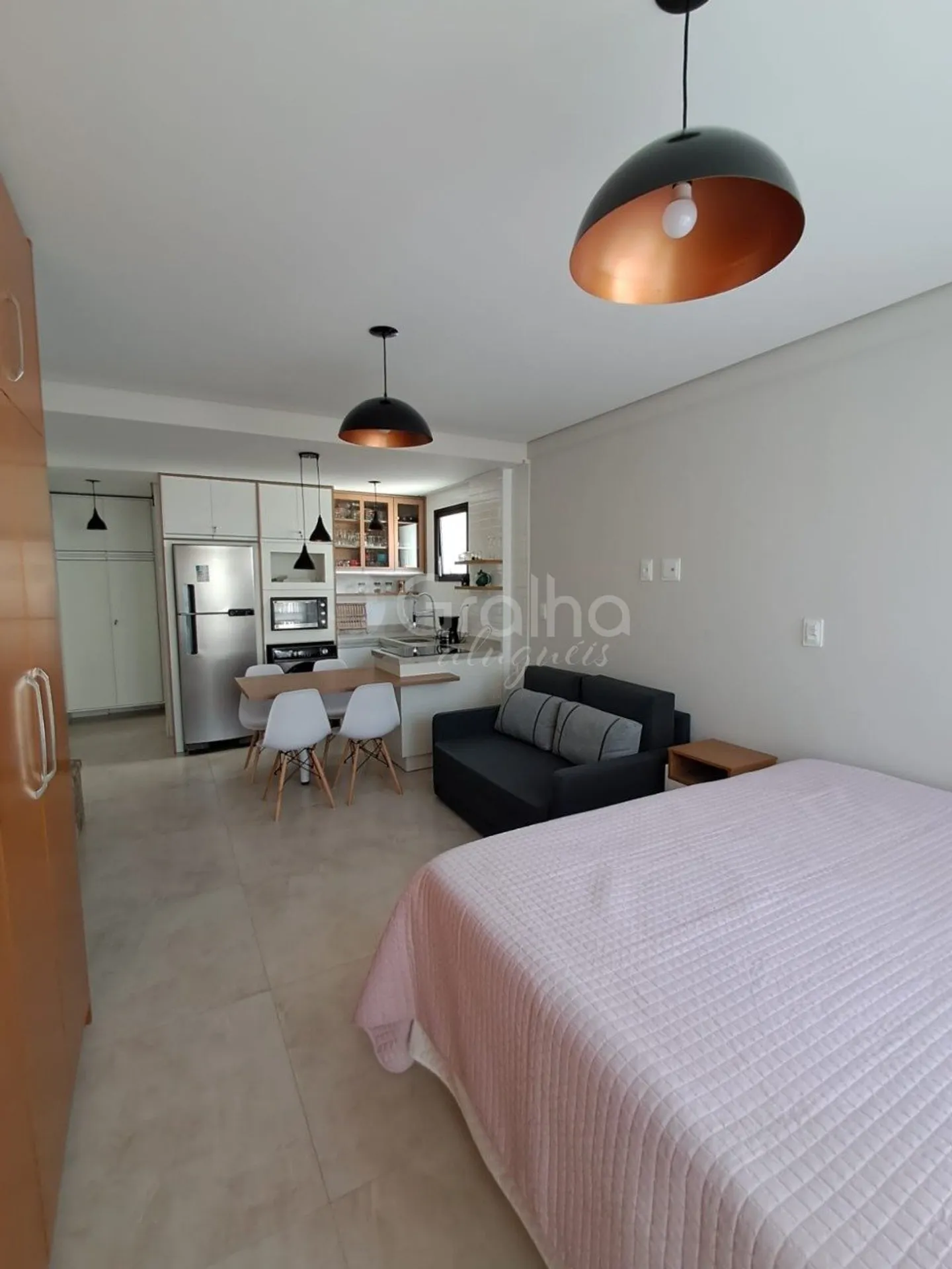 Меблированное студио 32 м² с кухней-американо — photo 9