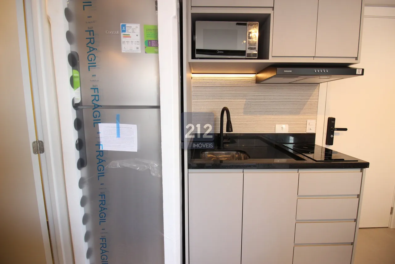 Apartamento mobiliado de 1 quarto com 1 vaga e varanda — photo 4