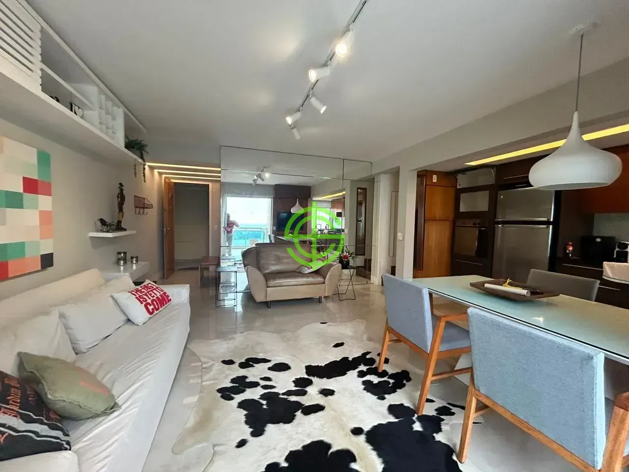 Furnished apartment with 2 bedrooms and 3 bathrooms — photo 12