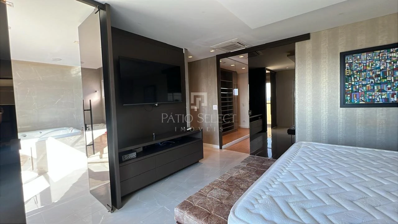 Furnished apartment, 309 m², with floor-to-ceiling windows — photo 14