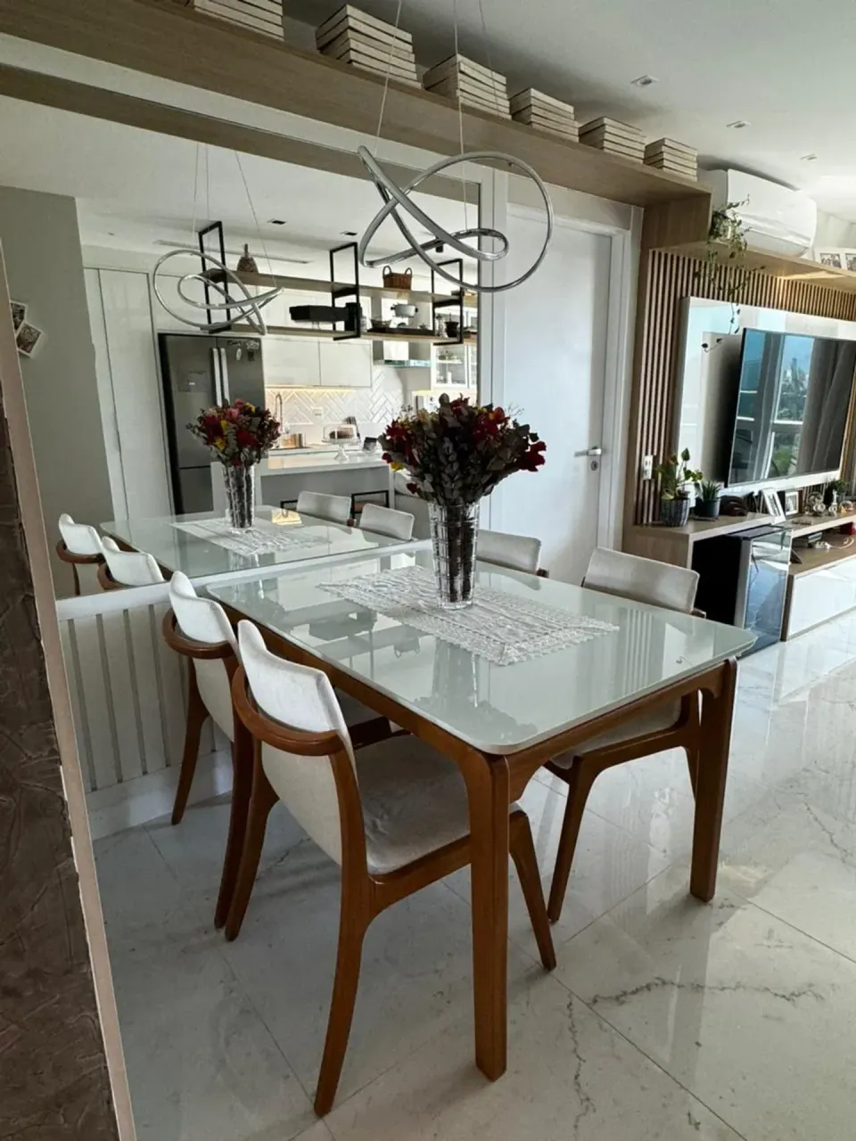 Furnished 80 m² apartment with 2 bedrooms and balcony — photo 14