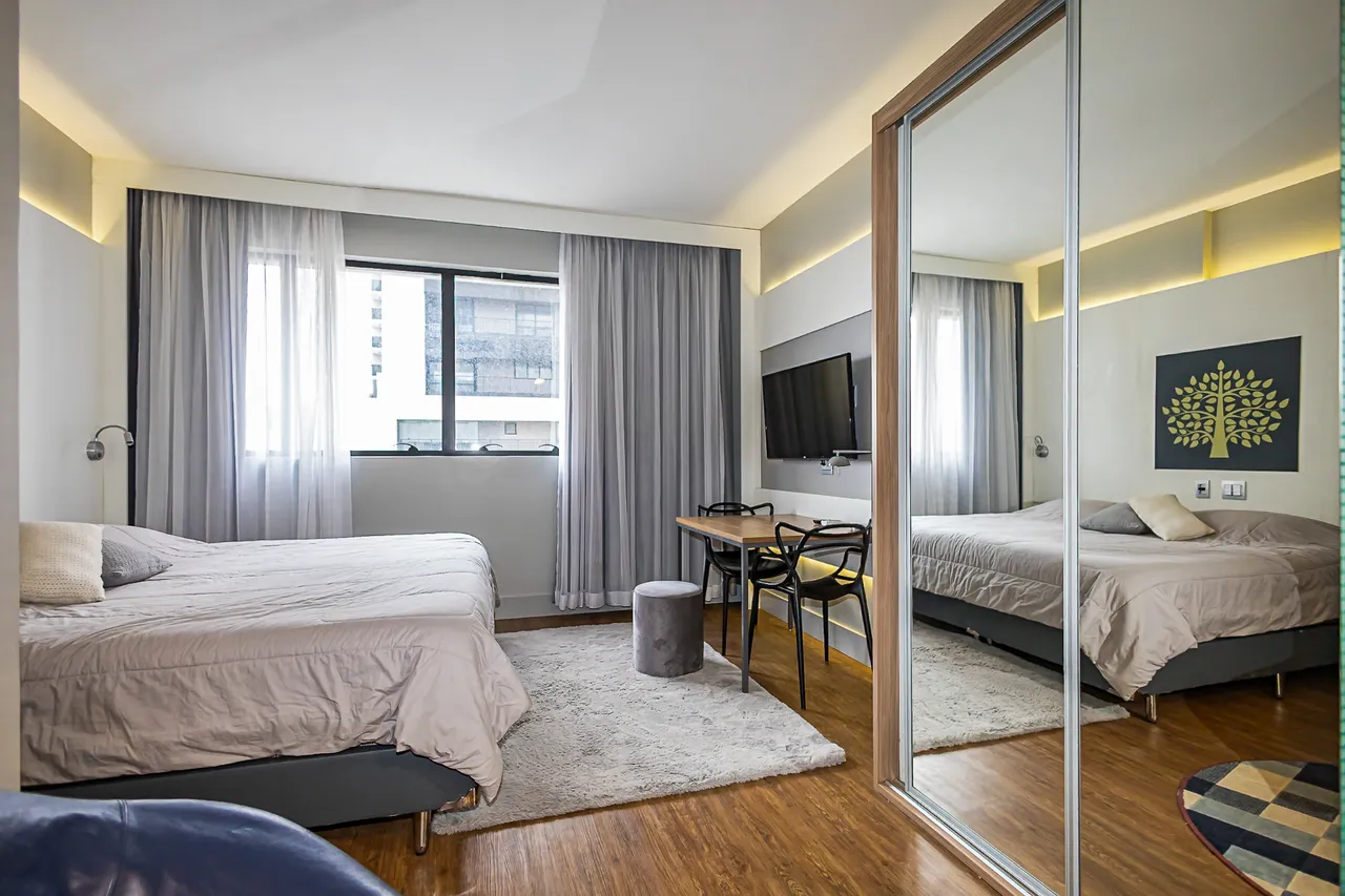 Furnished 1-bedroom apartment with 51 m² — photo 4