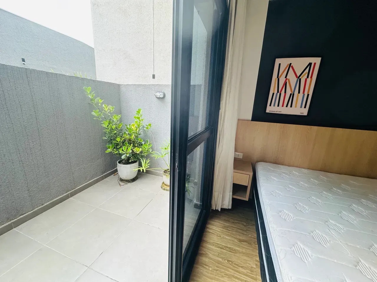 Estudio amueblado de 35 m² con balcón y 1 plaza — photo 7