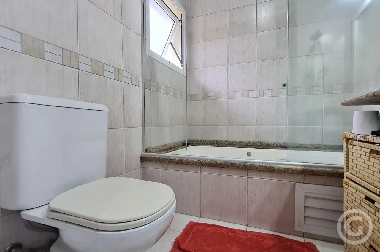 Furnished 113 m² apartment with a private BBQ