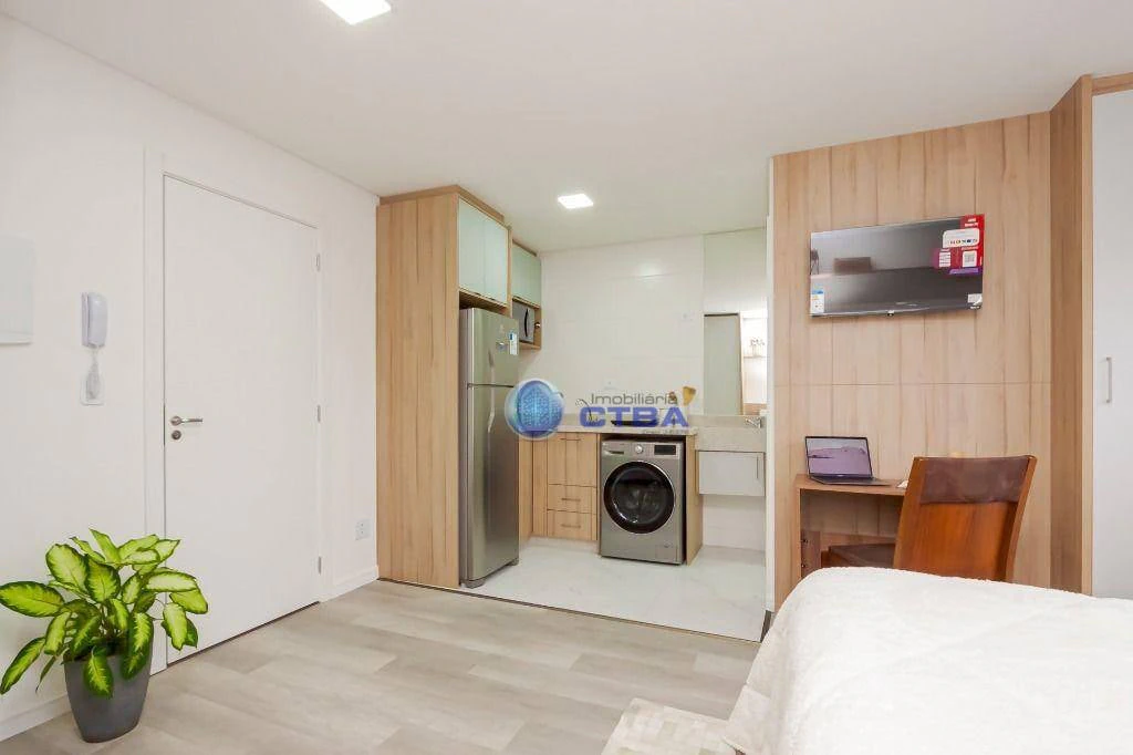 1-bedroom apartment with 35 m² and laundry room setup — photo 13