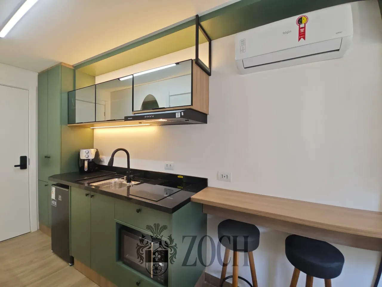 Furnished apartment with air conditioning and 1 bedroom — photo 9