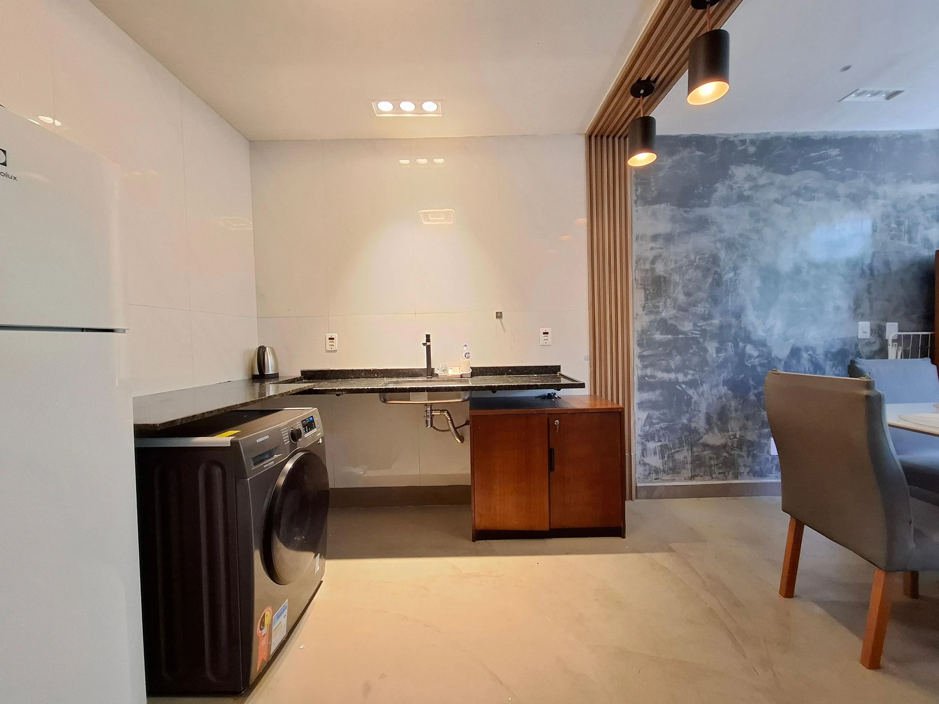 1 quarto e máquina de lavar: apartamento de 35 m² — photo 3
