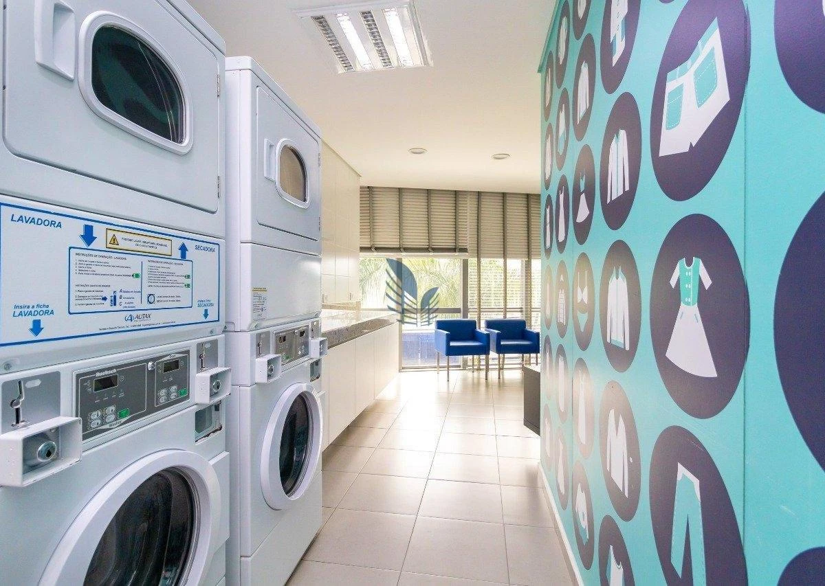 Apartamento mobiliado de 1 quarto em condomínio com academia — photo 30