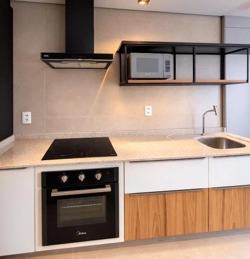 61 m² furnished apartment with 1 bedroom